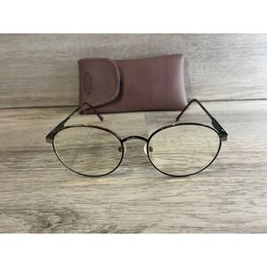 Europa Eyewear Eyeglasses Frames Only Pewter Tort‎ Womens Round